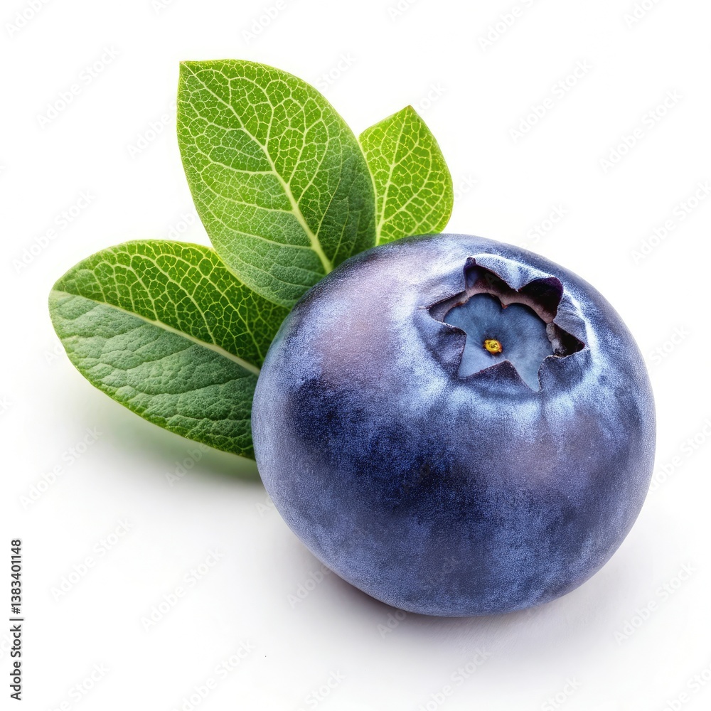 Obraz premium blueberries isolated on white background