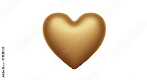 A golden heart shape appears against a colorful background design
