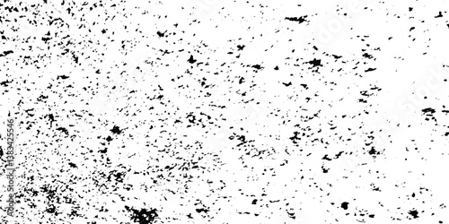 Abstract dust grunge concrete wall dark weathered overly pattern black and white rough vintage distress background.