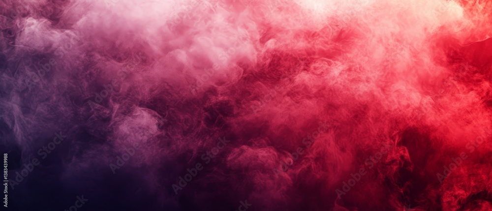 A red and purple smokey background with a white line in the middle A red and purple smokey background with a white line in the middle