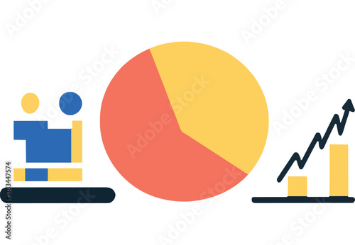 Business Data Growth Analysis and Metrics Visualization