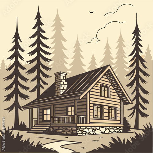 house in the woods