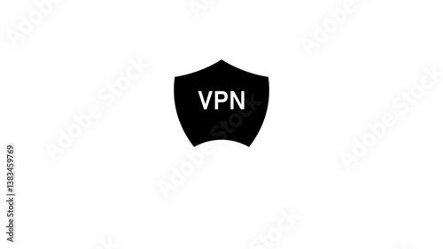 Secure VPN Connection Concept, Virtual Private Network Connectivity Overview. VPN Icon Set. Virtual Private Network Security Symbols