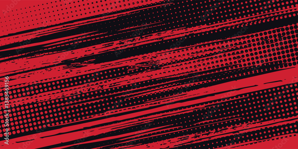 Fototapeta premium Dots halftone white and dark blue vector line color pattern gradient grunge texture background. grunge brush strokes ink paint isolated on white background. modern