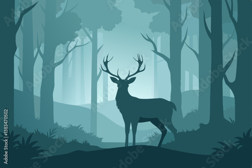 deer in the forest