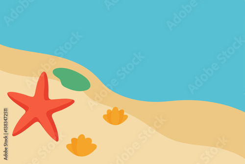starfish on the beach
