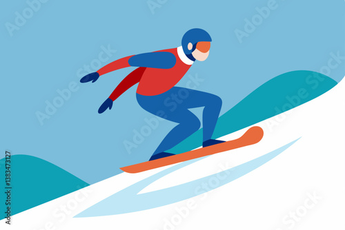 snowboarder jumping in the air