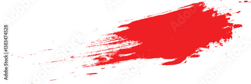 red paint splashes