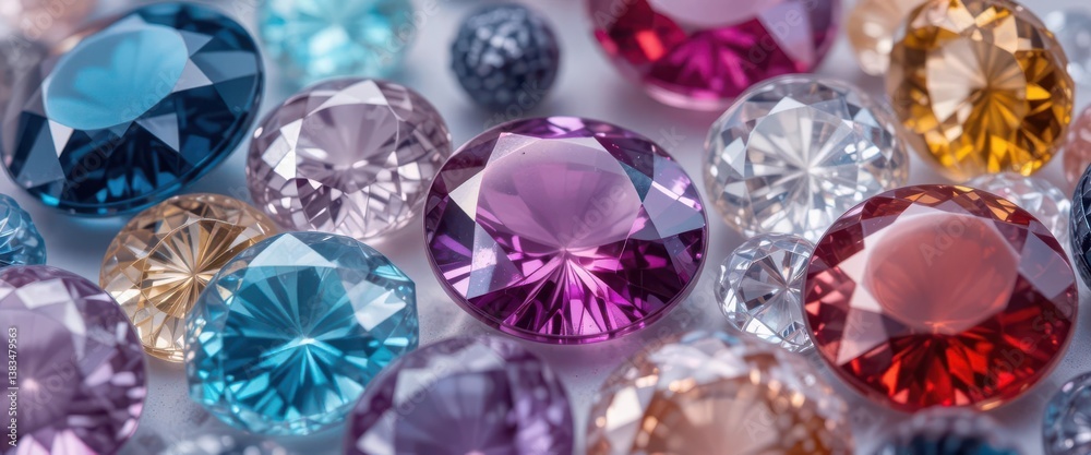 Macro Gem Collection Isolated for Education Design Transparent BG Macro Gem Collection Isolated for Education Design Transparent BG