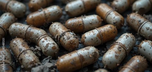  Oxidized Pills An AI Depiction of Decaying Health System Due to Abandonment and Neglect