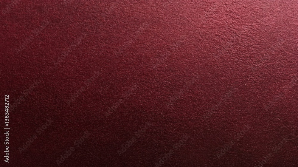 Fototapeta premium Dark red textured background, subtle lighting gradient, for design projects