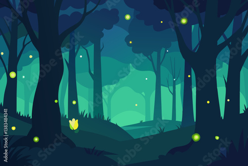 vector illustration of a halloween background