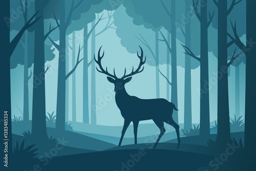 deer in the forest
