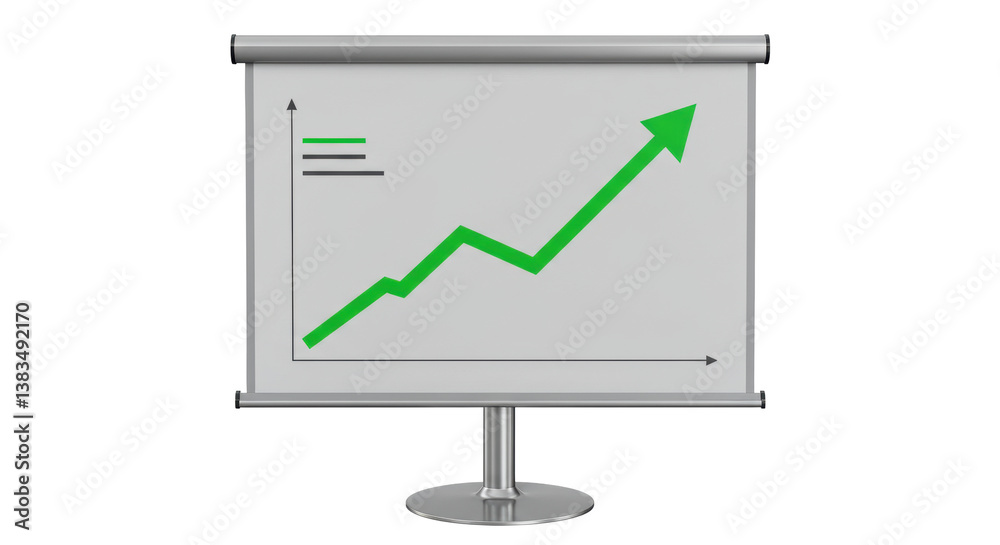 Isolated Growing Graph Chart Presentation Success Isolated Growing Graph Chart Presentation Success