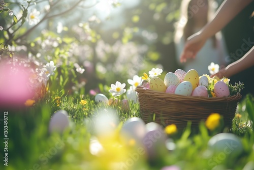 Easter Egg Hunt in the Garden