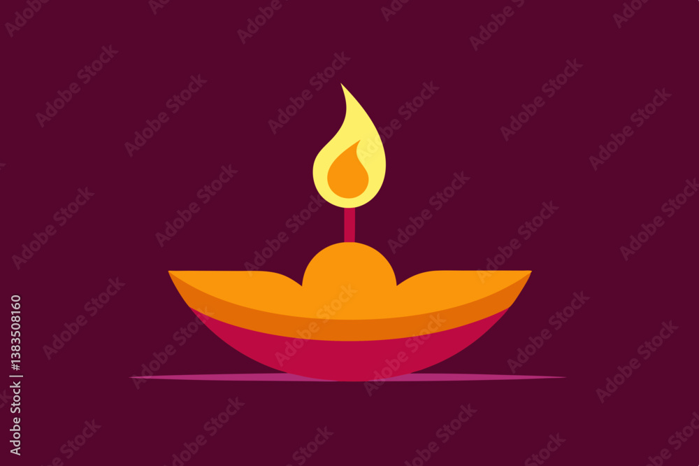burning candle on a black background burning candle on a black background