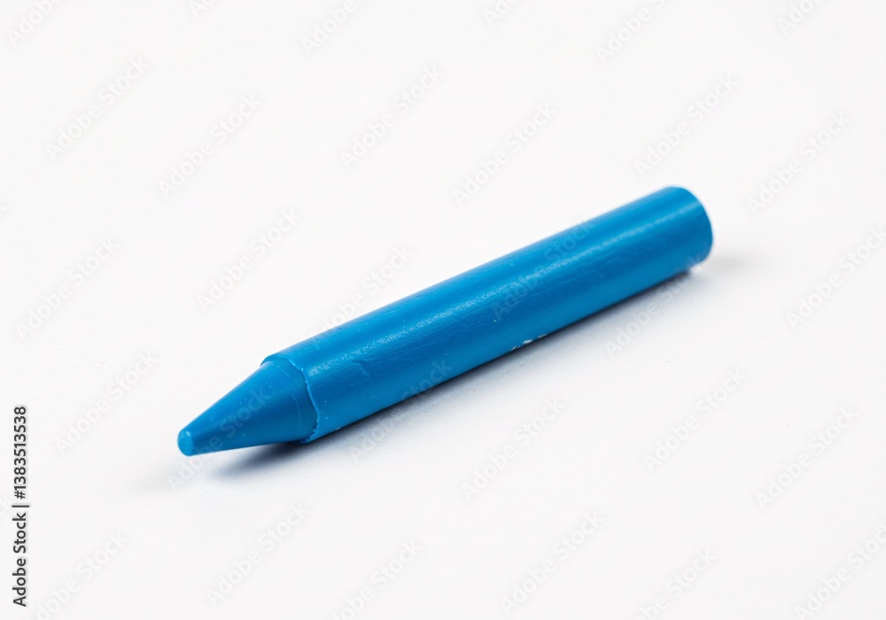 Blue pen isolated on white Blue pen isolated on white