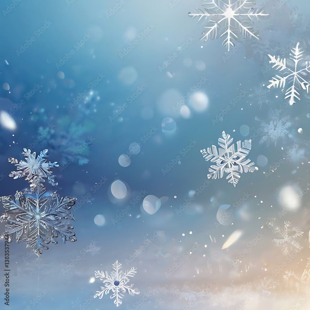 Natural Winter Christma creating a magical and all to enjoy no people christmas card snowing greeting card blue background. ai Natural Winter Christma creating a magical and all to enjoy no people christmas card snowing greeting card blue background. ai
