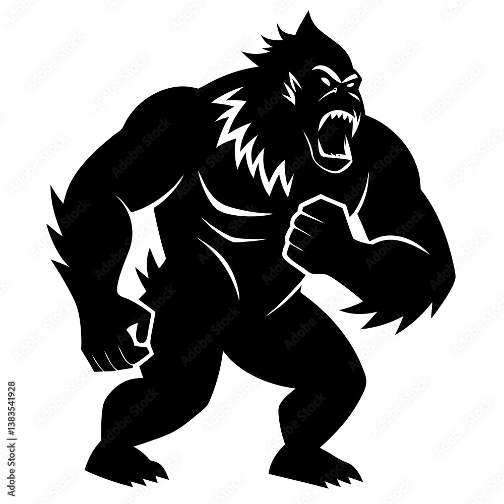 Fototapeta premium Silhouette Animals