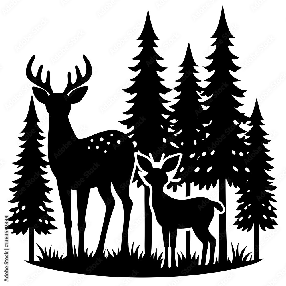 Silhouette Animals Silhouette Animals