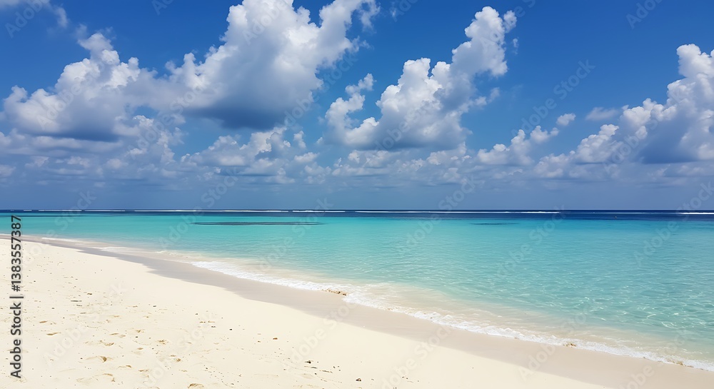Azure Embrace: Sun-Drenched Sands AI Generated Azure Embrace: Sun-Drenched Sands AI Generated