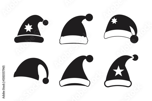 set of hats and caps