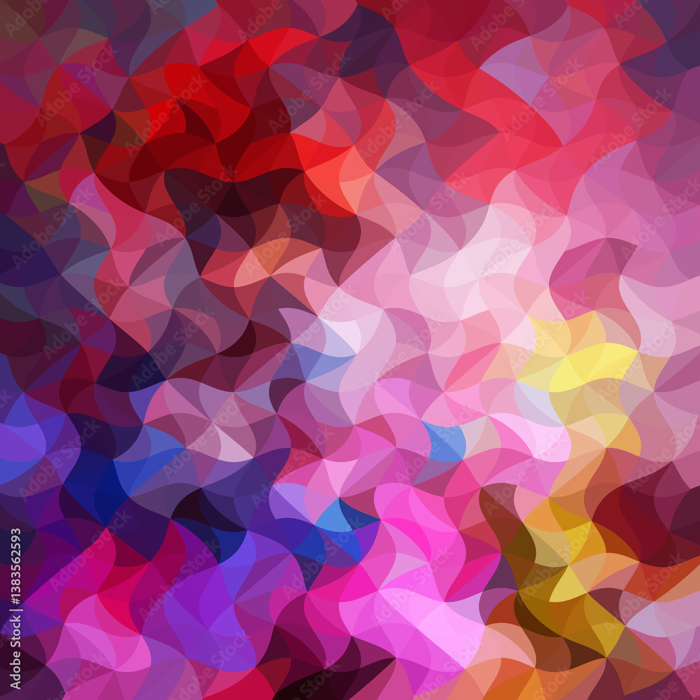 Fototapeta premium Colorful curved abstract background. Curve effect. Curves backdrop.