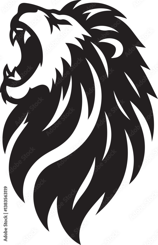 Fototapeta premium Lion logo vector