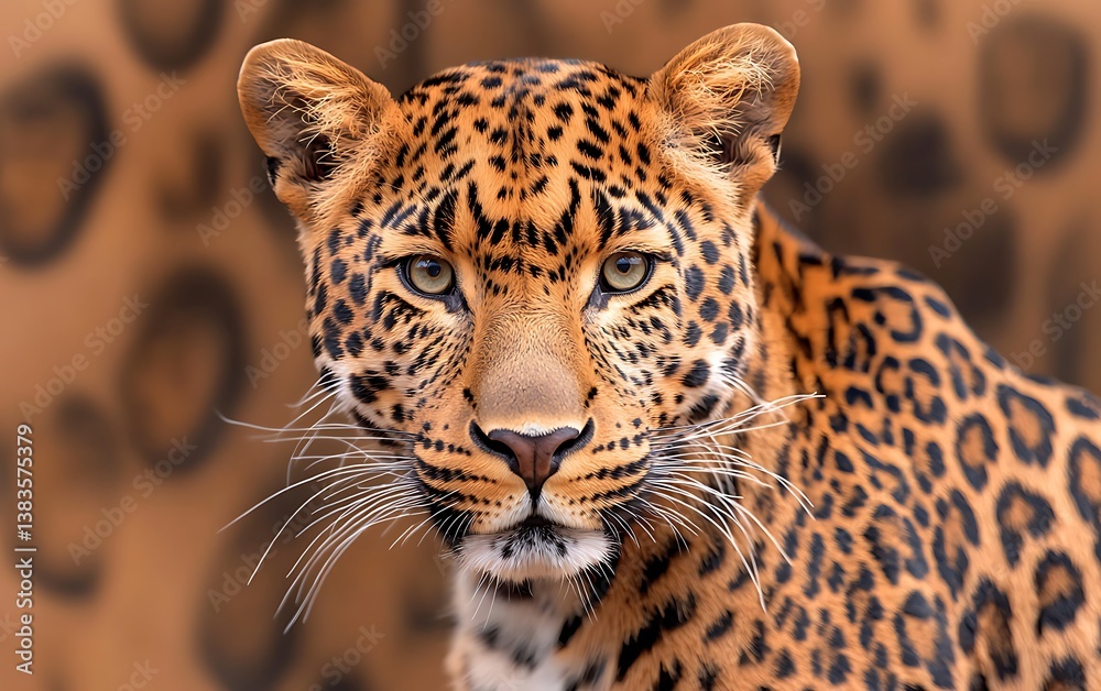 Fototapeta premium Leopard Close-up Focus