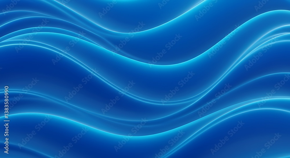 Azure Undulation AI Generated Azure Undulation AI Generated