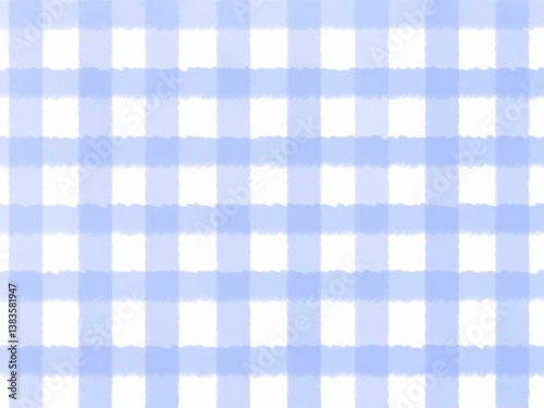 手描きのチェック柄の背景