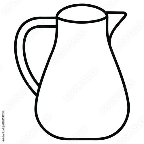 illustration of jug of milk