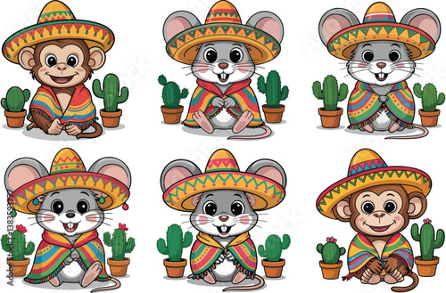 Mexican Animals Vector