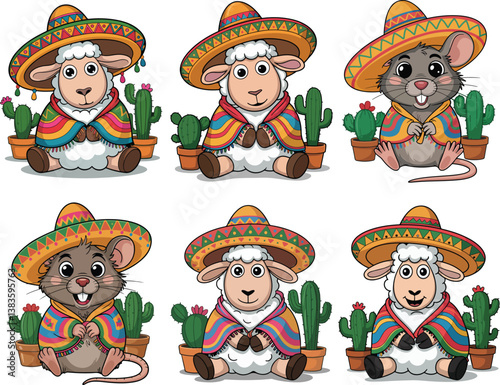 Mexican Animals Vector