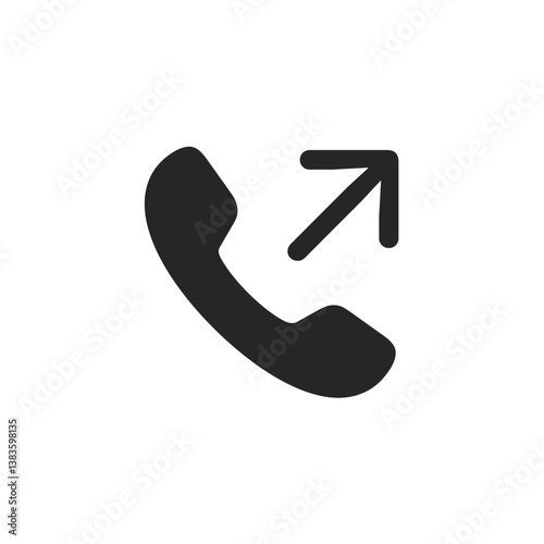 Outgoing Call Fill Icon