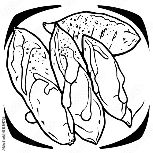 Delicious Plantain Empanadas Drizzled With Honey