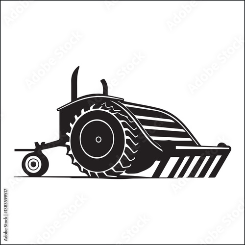 Plow  silhouette 
