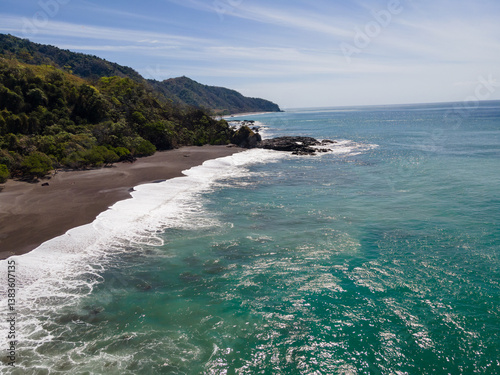 Playa Cambutal vista aerea 