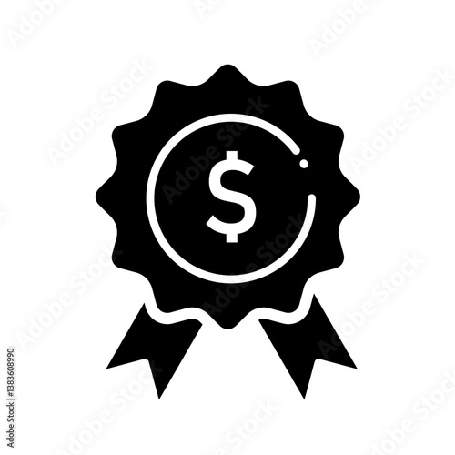 best price, dollar sign label - vector icon