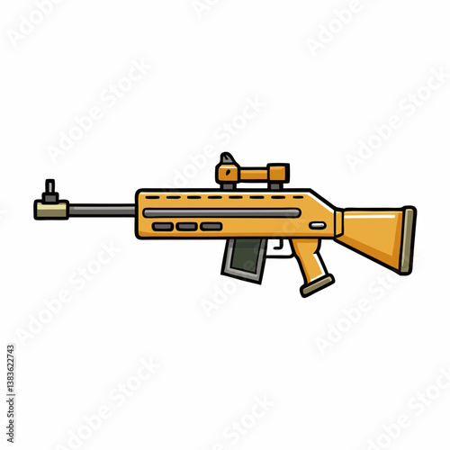 gun and bullets
