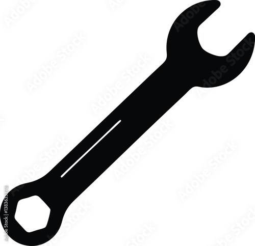 wrench vector illustration
