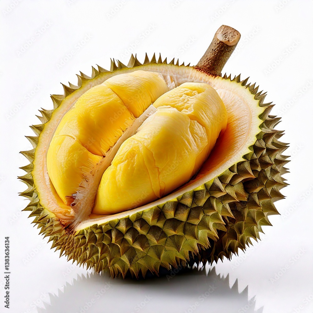 Fototapeta premium Nothing beats the unique flavor of durian, really delicious fruit. 