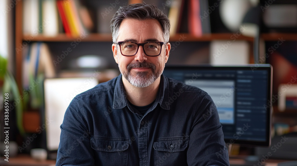 An online instructor teaches a global audience through a webinar. An online instructor teaches a global audience through a webinar.