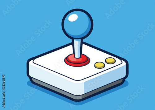 Joystick Game. Sport Technology