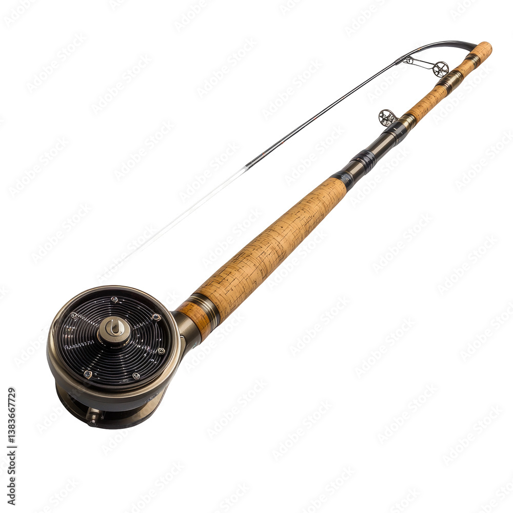 Lightweight Fly Rod on transparent background Lightweight Fly Rod on transparent background