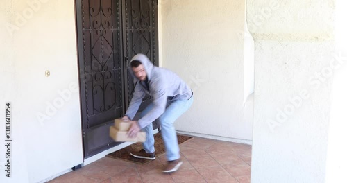 Porch Pirate White Dude Static