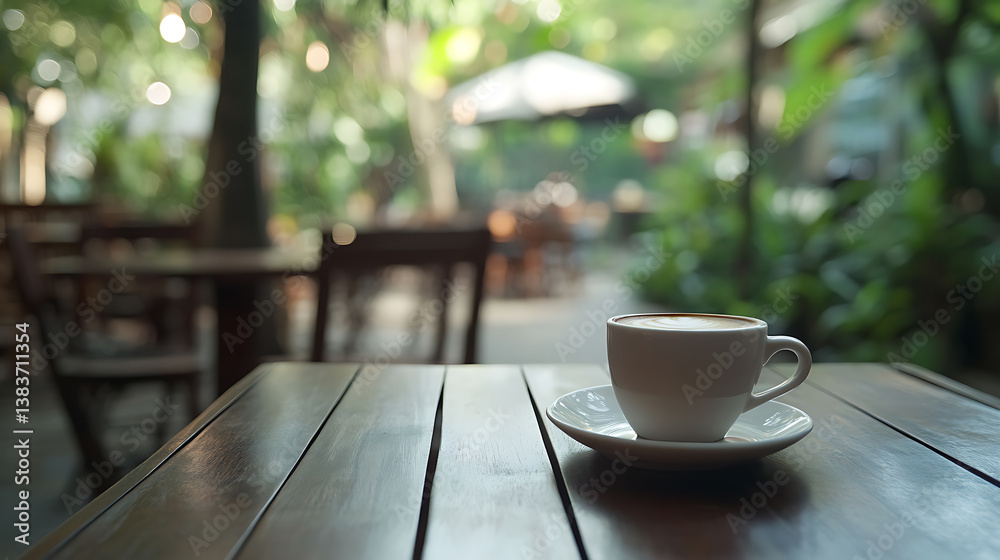 Selected focus empty brown wooden table and coffee shop blur background with bokeh image, for product display montage, mock up to showcase design Selected focus empty brown wooden table and coffee shop blur background with bokeh image, for product display montage, mock up to showcase design