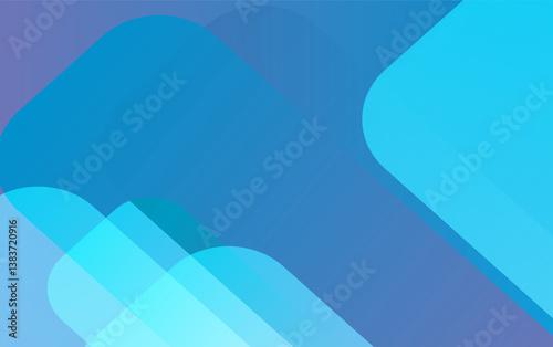 Abstract blue, geomatric pattern background illustration
