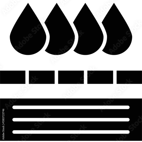 Ink Icon Vector Element