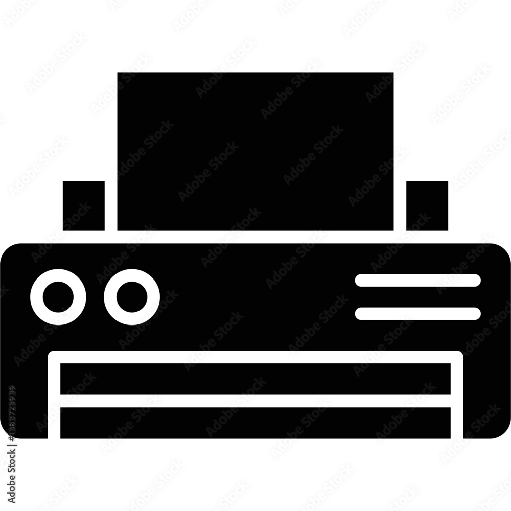 Printer Icon Vector Element Printer Icon Vector Element